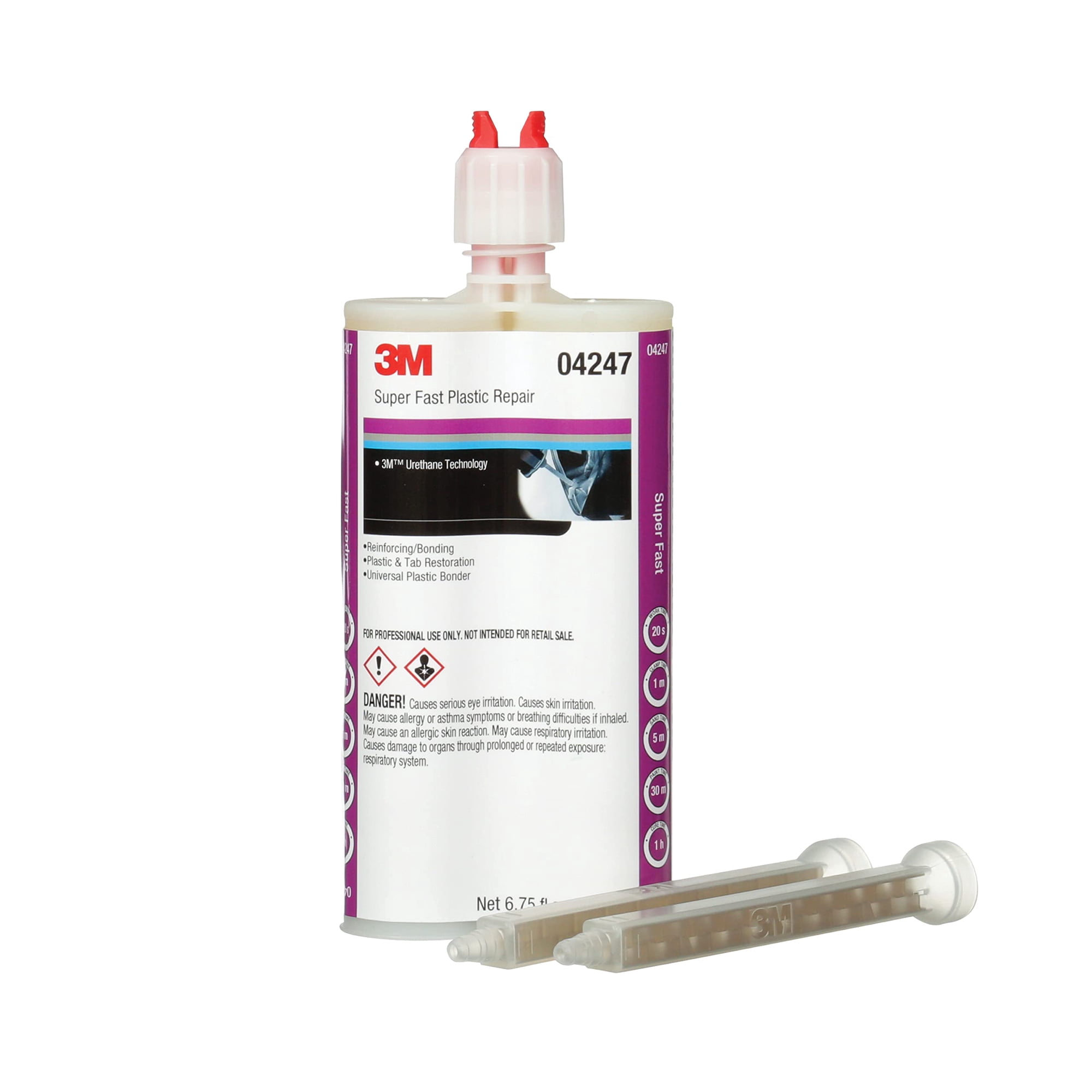 Adhesivo De Acabado Epóxico 3m Super Fast Plastic Repair 200 Ml