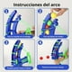 thumbnail image 3 of Juguete Arco Lanzador De Bolas Tiro Al Blanco Morado, 3 of 3