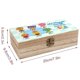 thumbnail image 2 of Noodle y sus Amigos Caja Organizadora de Madera Rústica - Caja Decorativa Multifuncional para Escritorio, Hogar, Oficina, Joyas y Manualidades, 2 of 6