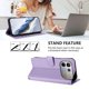 thumbnail image 4 of Infinix Note 60 Pro 5G Funda Billetera de Gato, Lila Claro, 4 of 6