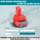 thumbnail image 5 of MT18PA14 Adaptador de Batería para Ma*kita 18V Baterías Li-ion a Ma*kita 12V/14.4V Baterías NiMH para Herramientas Eléctricas, 5 of 8