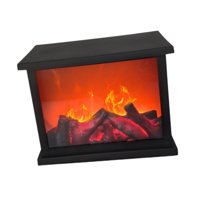 Magideal - Luz Led Para Chimenea Con Forma De Llama, Luz Eléctrica Para Chimenea Sin Llama, Efecto De Llama, Pequeña Chimenea Falsa Para Decoración De Habitación
