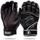thumbnail image 1 of Guantes de bateo Franklin Sports Powerstrap Chrome Black, 1 of 6