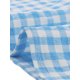thumbnail image 5 of INSPIRE CHIC Blusa de Mujer para Regreso a Clases Verano Cuello Cuadrado de Cuadros con Mangas Cortas S Azul, 5 of 6