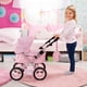 thumbnail image 5 of Dolls Pram Bayer Trendy rosa y estampado animal con bandolera, 5 of 5