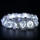 thumbnail image 1 of 1pc, Rose Flower String Lights 20LEDs Battery Operated Artificial Bouquet Wedding Christmas Valentine Decoration Garland, 1 of 3