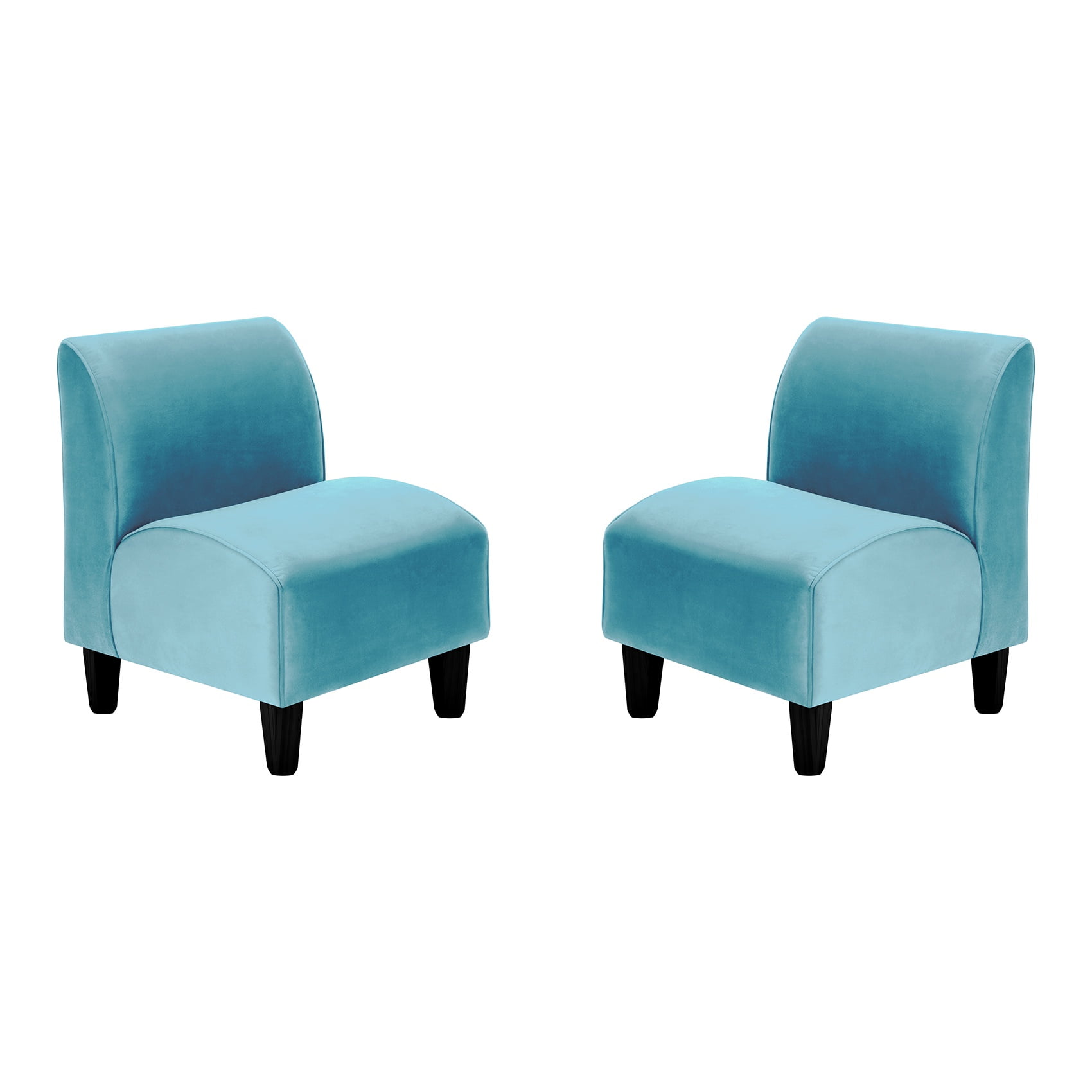 Bodevir - Set Poltrona Soft 1c Felpa 00 Turquesa