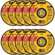 thumbnail image 1 of Disco de Corte DEWALT DW8062, 10 Piezas, 4.5 x 0.045 x 7/8, 1 of 3