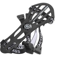 Ioensy - Protector De Brazo De Tiro Con Arco, Protector De Brazo Ligero Para Práctica, Blanco, Negro