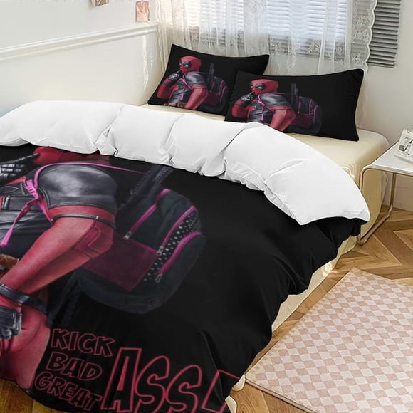 Juego De Ropa De Cama De Microfibra Deaool Down Nordic Cover Ligero De 3 Piezas Ligero Y Cómodo
