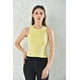 thumbnail image 2 of Polera Musculosa Mujer Amarillo Claro Sin Mangas Talla S, 2 of 3