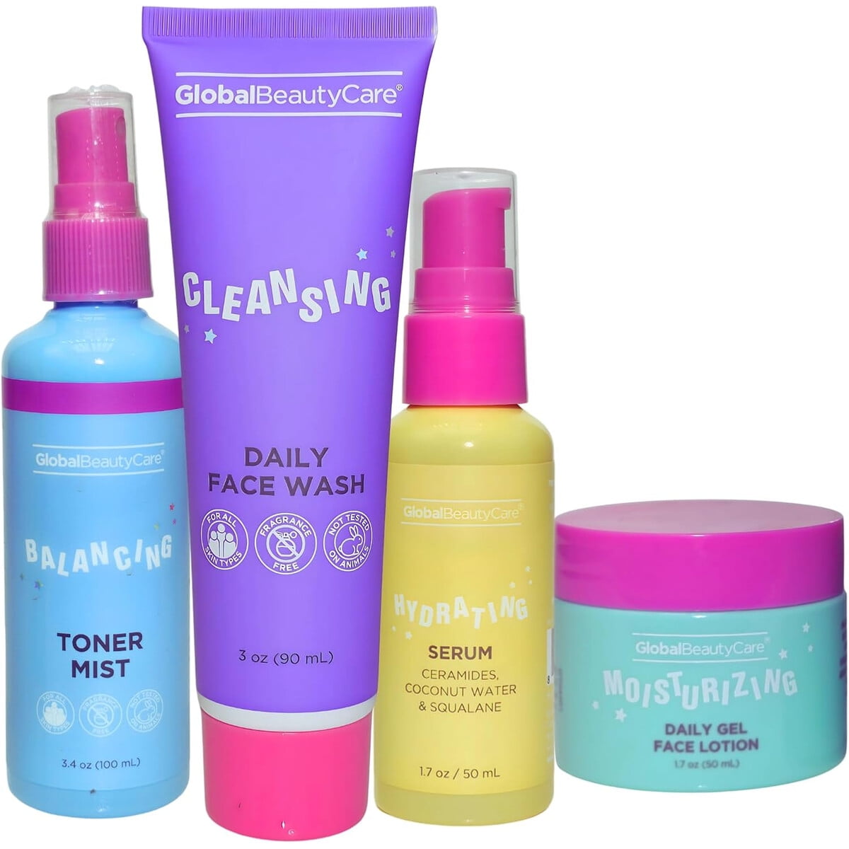 Set Skincare Global Beauty Care Hidratante Retinol