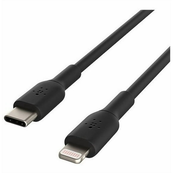 Cable Lightning A Usb-c 1mt Belkin Negro Boostcharge