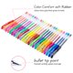thumbnail image 2 of Plumas de Gel Aen Art 24 colores glitter punta fina, 2 of 7