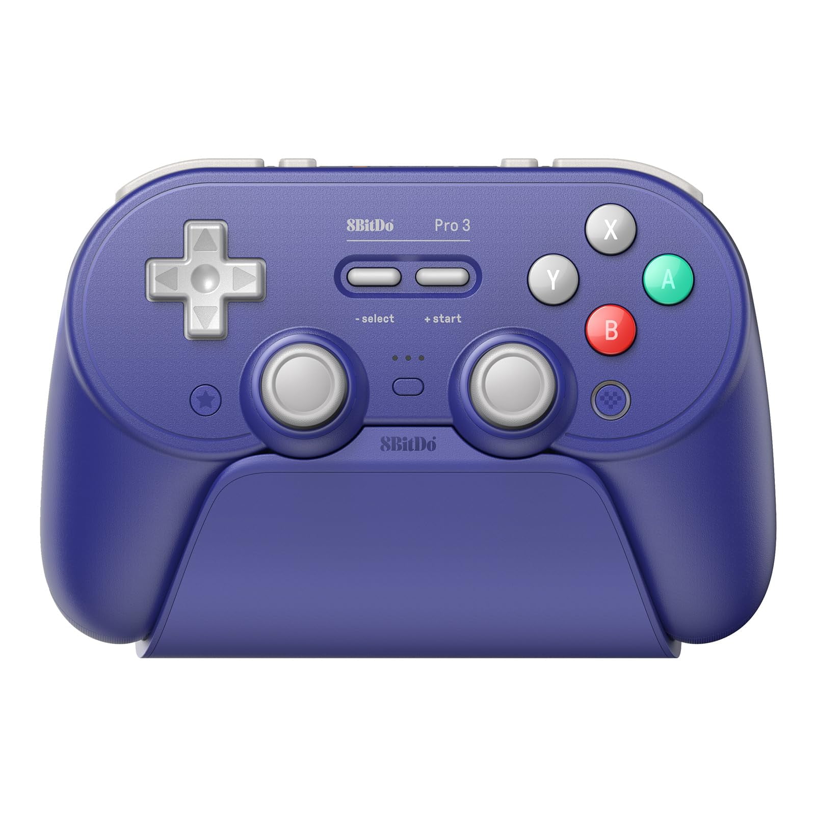 Conmutador Bluetooth 8bitdo Pro 3 Para Pc Android, Color Morado