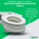 thumbnail image 3 of Elevador para asiento de inodoro Essential Medical Supply, 3.5 pulgadas, 3 of 5