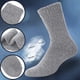 thumbnail image 3 of 5 pares de calcetines de lana gruesos, térmicos, para senderismo, botas de invierno cálidas, calcetines gruesos, suaves y acogedores para clima frío., 3 of 5