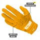 thumbnail image 3 of Guantes de Fútbol Americano NXT NXTRND G3 Pro Amarillo Talla Pequeña, 3 of 7