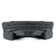 thumbnail image 2 of Sofá Seccional Reclinable Malibu Tela Gris, 2 of 11