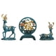 thumbnail image 5 of Estatuas de ciervos, figuritas de renos, mesa, sala de estar nórdica, escultura de alce, figura de Animal para decoración del Día de San Valentín, bod Azul, 5 of 5