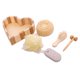thumbnail image 5 of Set De Ba?o 5 Piezas En Caja Corazón De Madera Para SPA Corporal Y De Pies, 5 of 5