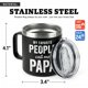 thumbnail image 4 of Taza para Beber WITTSPOT Papa 414 ml Acero Inoxidable, 4 of 7