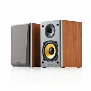 Edifier - Parlante 2.0 R1000T4 Portátil Brown Wood 110V/220V