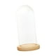 thumbnail image 3 of Cúpula De Cristal Transparente Cloche Decoración De Casa De Muñecas Adorno DIY Cúpula Transparente Cloche 12cmx28cmx14cm, 3 of 3