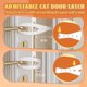 thumbnail image 3 of Cat Door Latch TGIOW 5, correa de tamaño ajustable para gatos, color blanco, 3 of 8