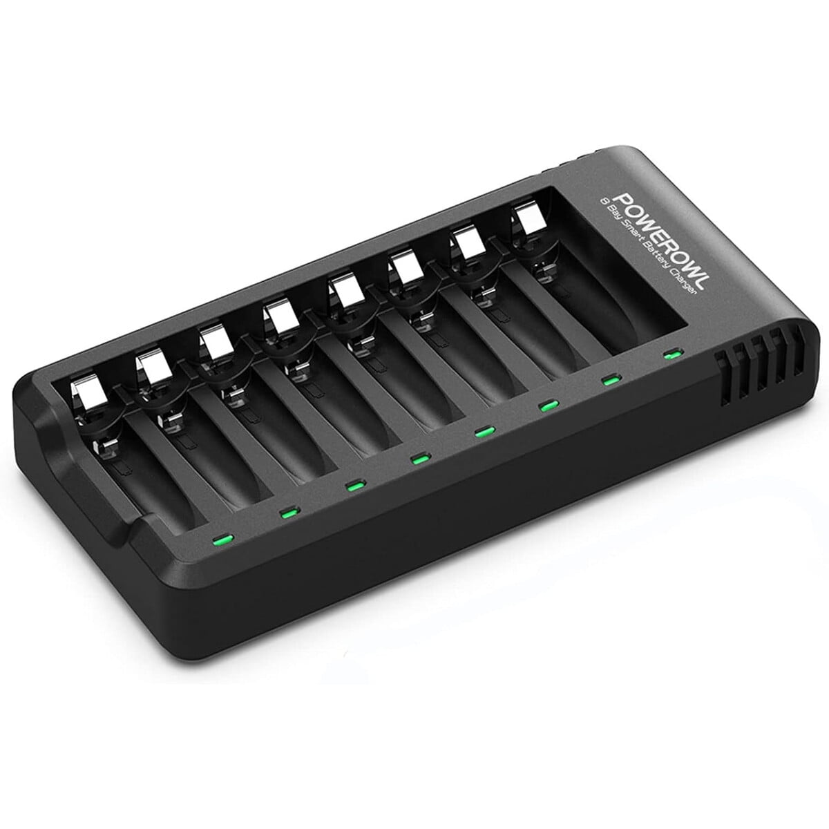 Cargador Powerowl 8 Bahías Aa/aaa Usb Smart Nimh Nicd