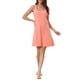 thumbnail image 1 of INSPIRE CHIC Camisón de Tirantes para Mujer con Cuello Cuadrado y Espalda de Corredor, Camiseta de Dormir Suave sin Mangas para Verano, Ropa de Casa y Descanso XL Rosa, 1 of 6