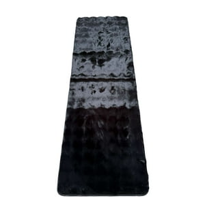 Teng Fei - Alfombra Imitacion Piel De Conejo Extra Suave 60X180 Cm Tf 10