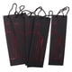 thumbnail image 3 of 5 Piezas De Botella De Vino Bolsas De Tela De La Fiesta De Bodas Bolsa De Vino Bolsas De Regalo Rojo, 3 of 3