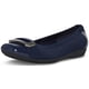 thumbnail image 1 of Zapatos Anne Klein Uplift Ballet Flat para mujer azul marino, 1 of 7