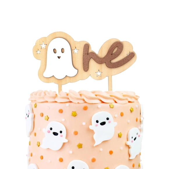 Adorno De Madera Spooky One Para Pastel Decoración De Halloween