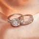 thumbnail image 5 of 2pcs/set Stylish Women's Wedding Rings - Perfect for Promise, Anniversary, Engagement, and Valentine's Day Gifts, 5 of 5