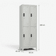 thumbnail image 2 of Casilleros Metálicos: 2 Cuerpo y 4 Puertas - PLML-4-2, 2 of 5