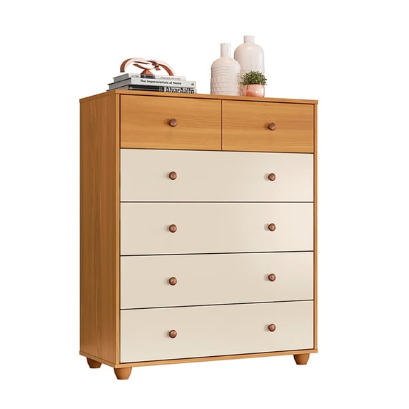 Cómoda Vittoria Light 6 Cajones Beige