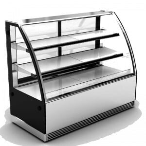 Bozzo - Vitrina Hk Curva 2.00 Mts