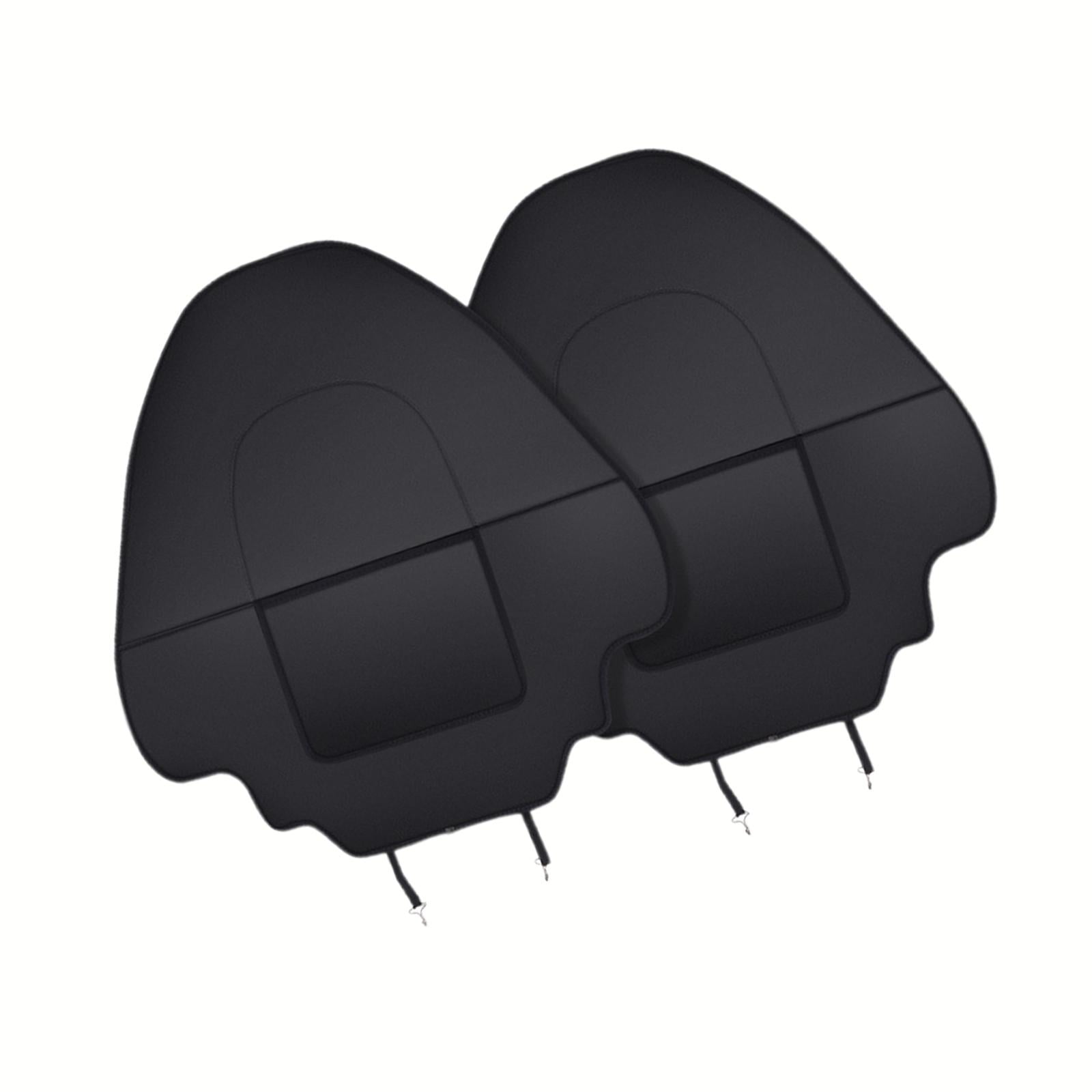 Magideal - Almohadilla Antipatadas Para Respaldo De Asiento De 2 Piezas Con Bolsillos Organizadores Que Reemplaza La Cubierta Del Respaldo Del Asiento, Alfombril