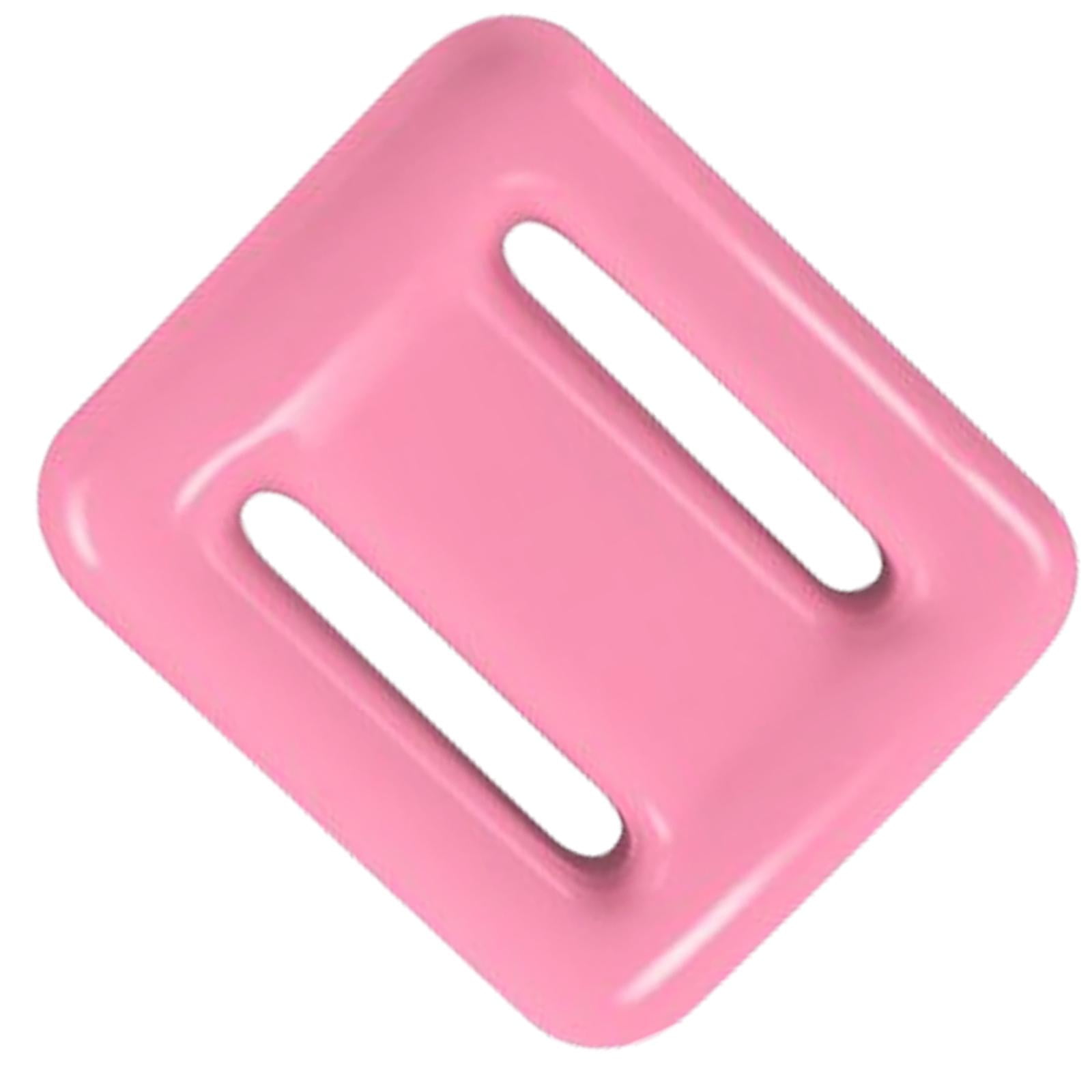 Magideal - Pesas De Buceo Sólidas De 0,5 Kg A 1,5 Kg, Piezas Recubiertas De Pvc Antideslizantes Para Buceo, Cinturón De Pesas Para Natación, Deporte Rosa 500g