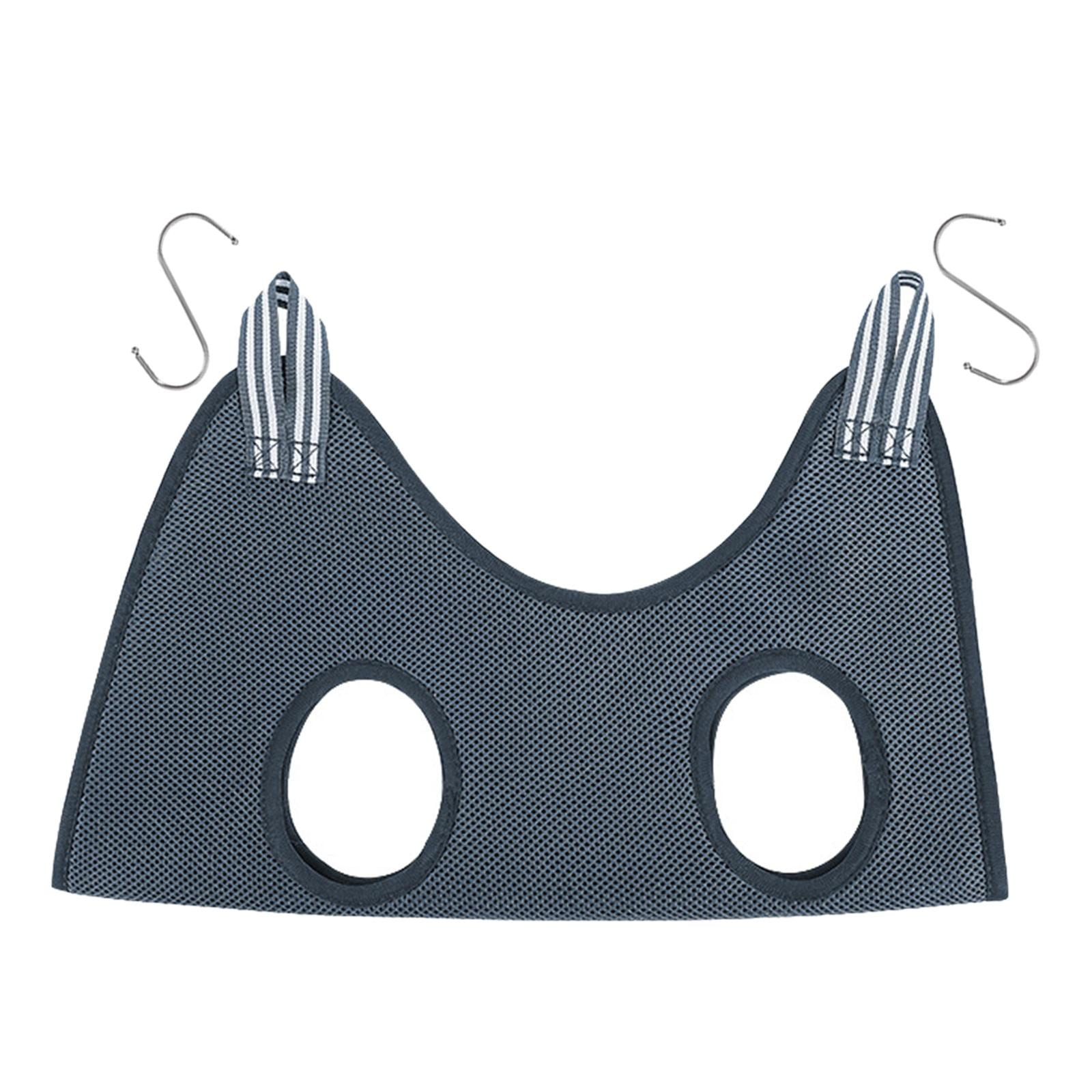 Magideal - Hamaca Suave Para Aseo De Gatos, Bolsa De Toalla De Sujeción, Cabestrillo Colgante A Prueba De Arañazos, Cachorro De Perro Para Baño, Belleza, Clip De , S Gris