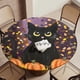 thumbnail image 5 of Mantel Redondo Ajustado Desmarcar Gato Negro 120cm, 5 of 6