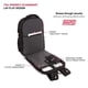 thumbnail image 5 of Funda para portátil SwissGear ScanSmart Black Stealth para portátil de 15 pulgadas, 5 of 8
