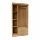 thumbnail image 4 of Closet Yardas Leticia Nogal 3 Puertas 2 Cajones, 4 of 5