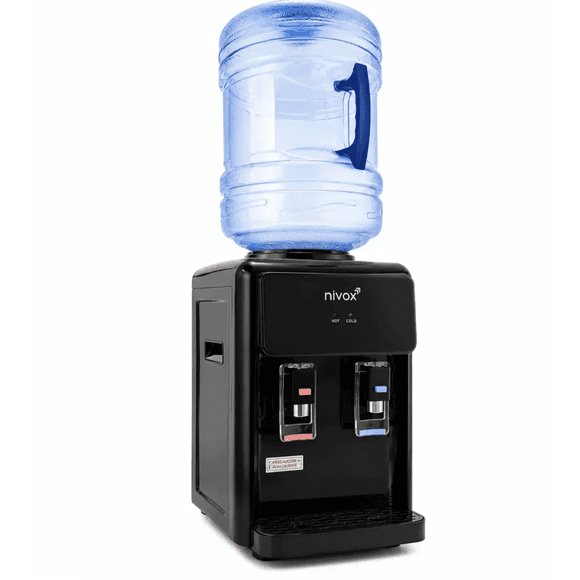 DISPENADOR DE AGUA SOBREMESA NEGRO
