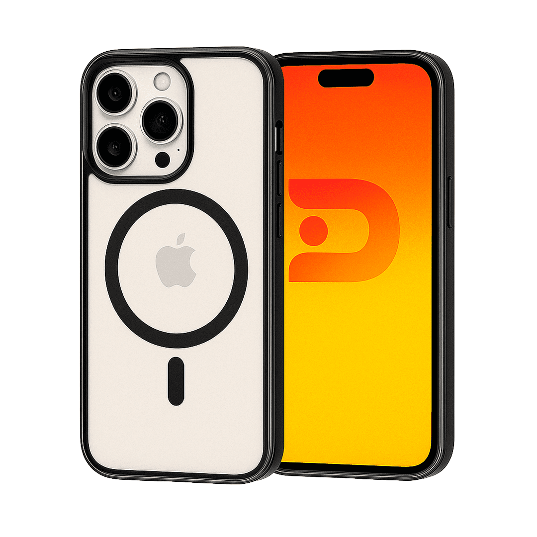 Genérico - Carcasa Magsafe Iphone 15 Pro Max Negro