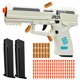 thumbnail image 1 of Pistola de juguete automática Tcxomino con expulsión de casquillos y 120 balas, 1 of 8