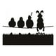 thumbnail image 1 of Decomural Easter Bunny Birds Scene WS-17914, 1 of 2