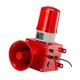 thumbnail image 5 of alarma de voz y luz sirena estroboscópica industrial 130db advertencia de emergencia 110v, 5 of 5
